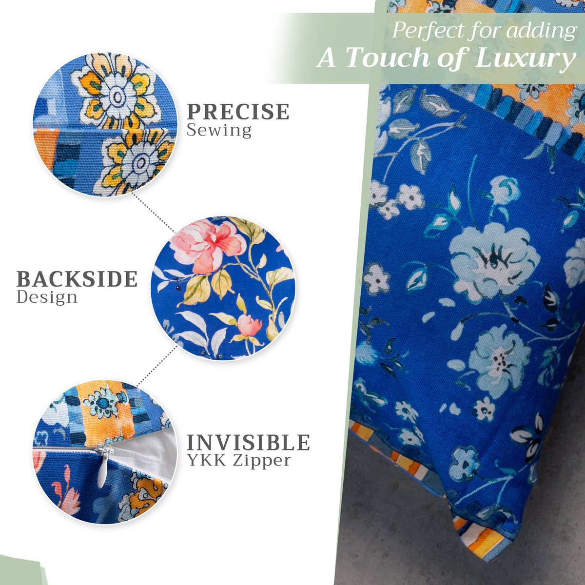 Secret Garden Throw Pillow Covers