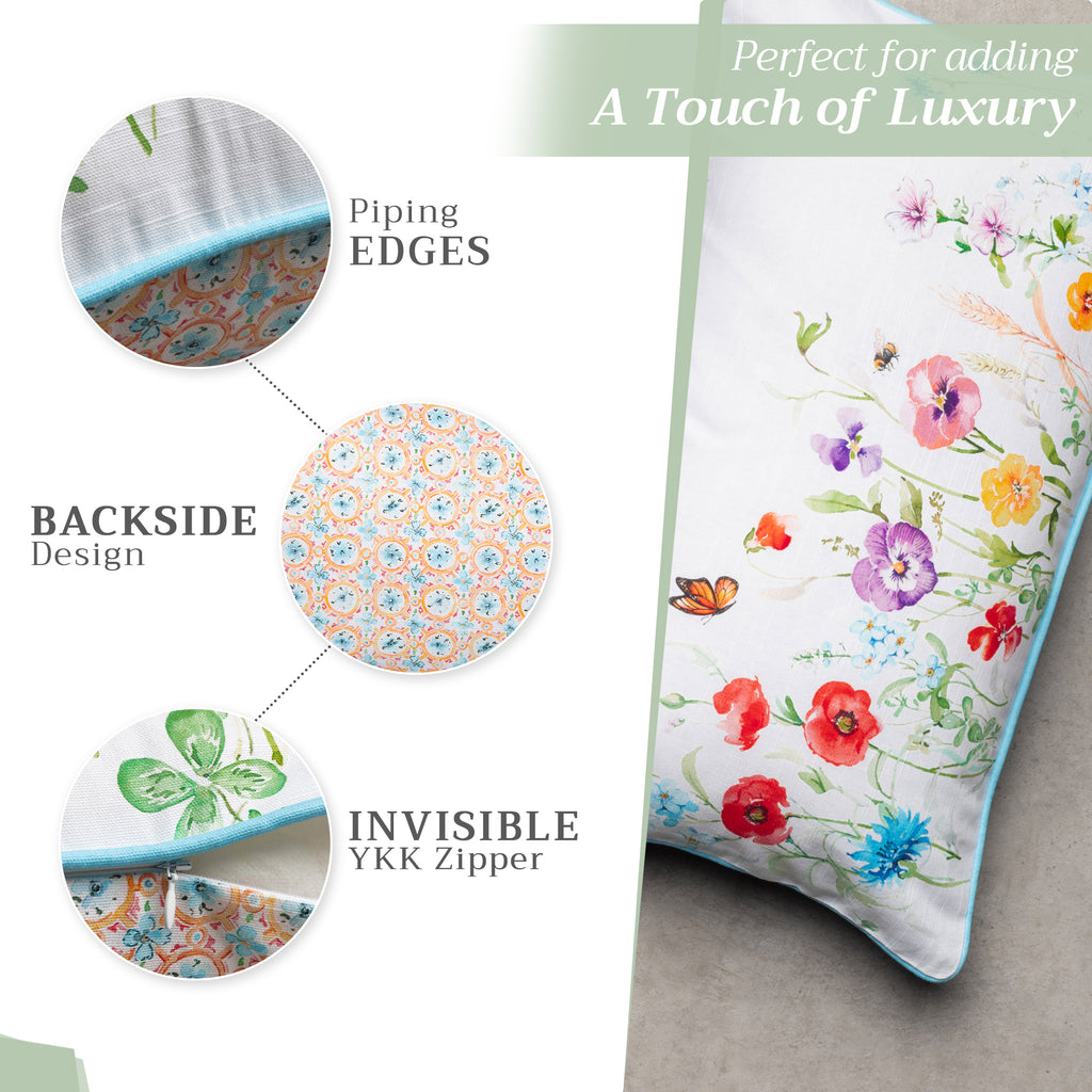 Summer Whisper Throw Pillow Covers