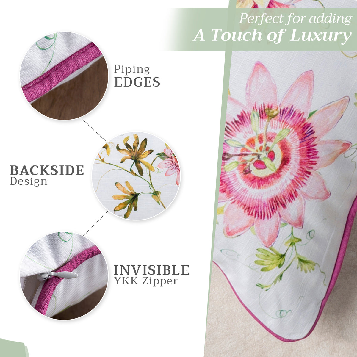 Passion Throw Pillow Covers