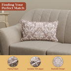 Allure Throw Pillow Covers