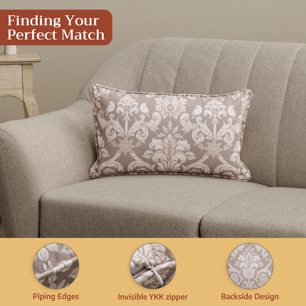 Allure Throw Pillow Covers