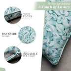 Rose Lavender Sage Throw Pillow Covers