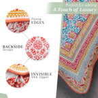 Katmandou Throw Pillow Covers