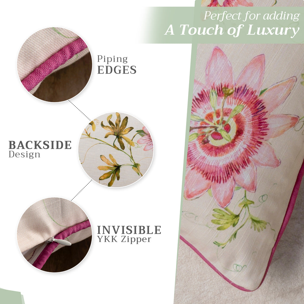 Passion Throw Pillow Covers