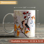 Equinoxe - Grey Fine Bone China Coffee Mugs