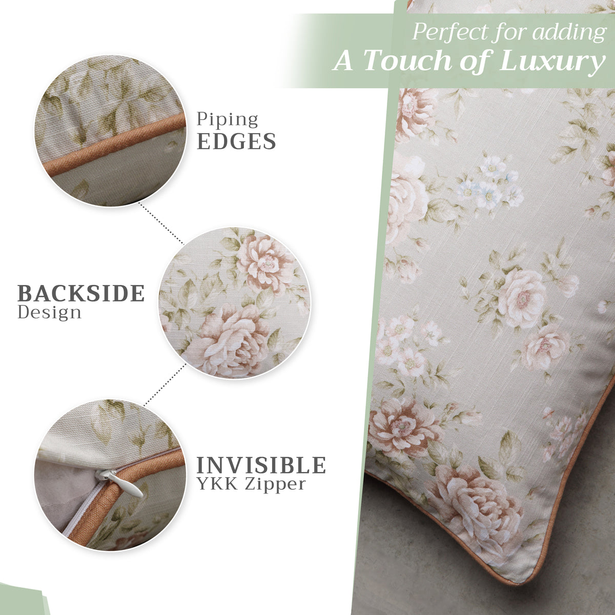 Newbury Throw Pillow Covers