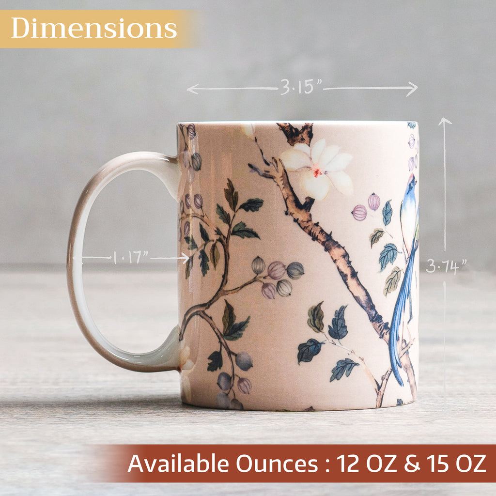 Osaka Fine Bone China Coffee Mugs