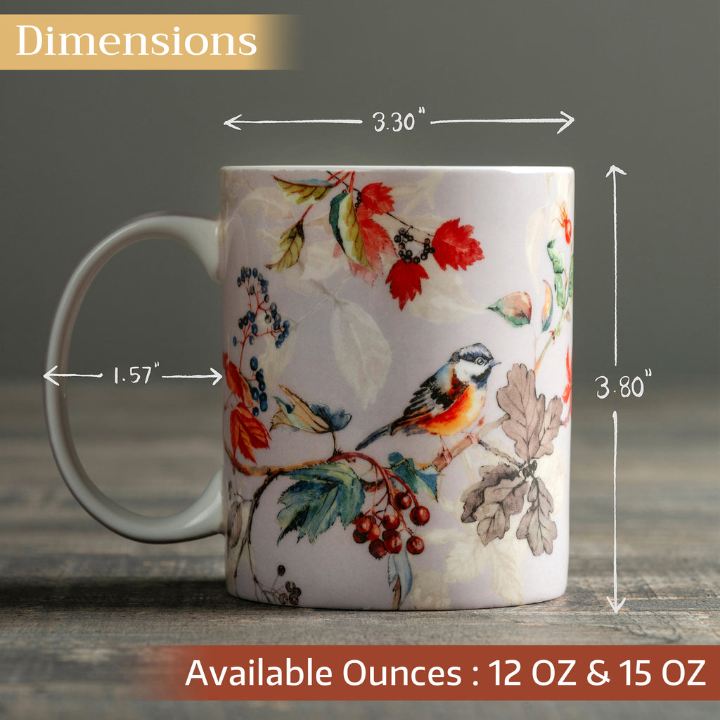 Equinoxe - Grey Fine Bone China Coffee Mugs