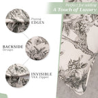 Savana Jouy Throw Pillow Covers