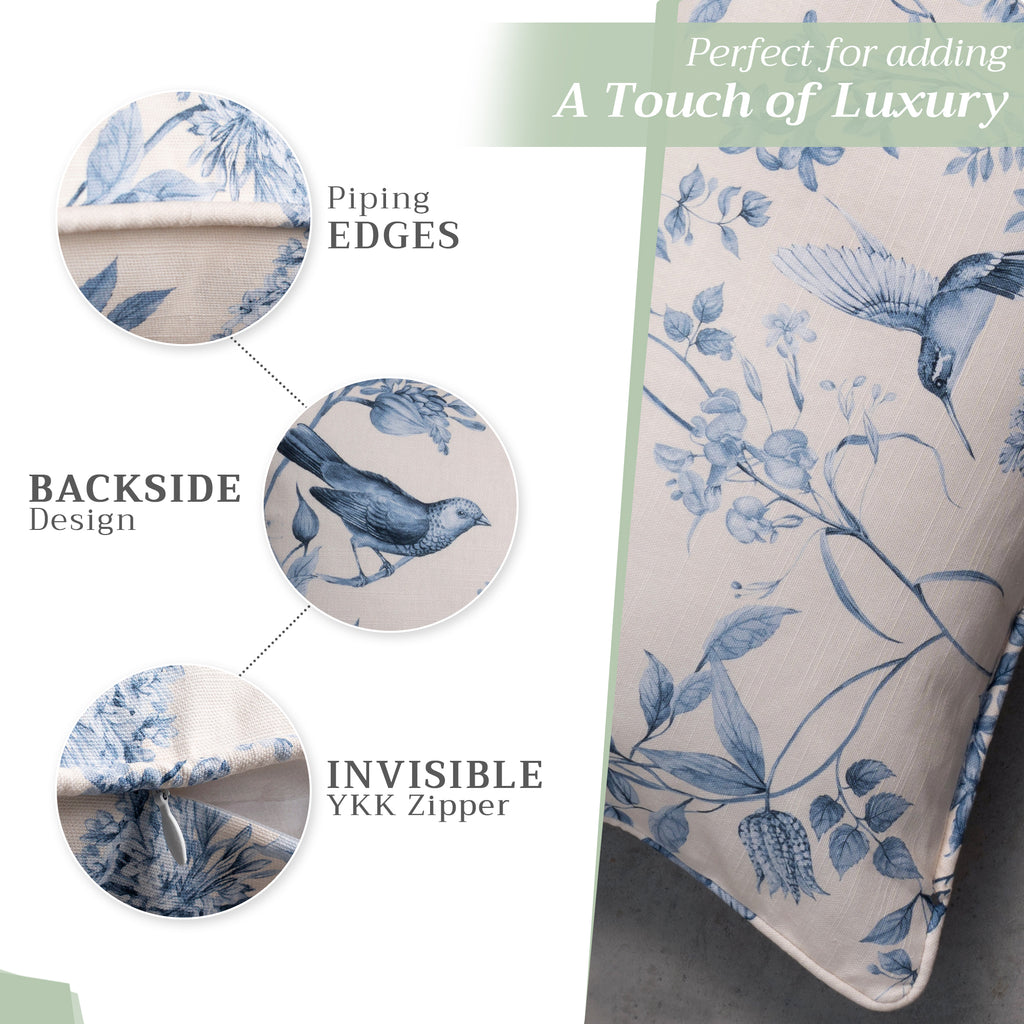 Neo Ipomee Throw Pillow Covers