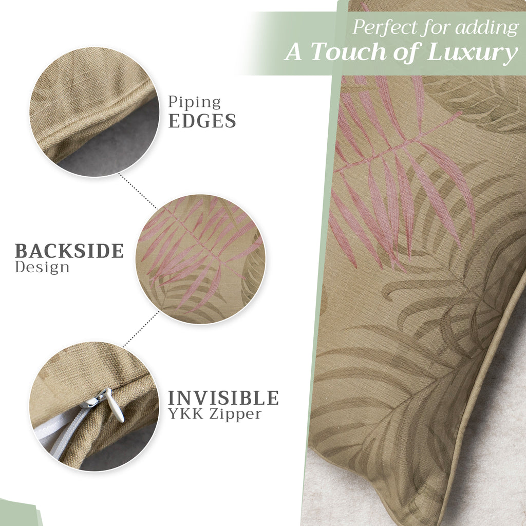 Creole Throw Pillow Covers