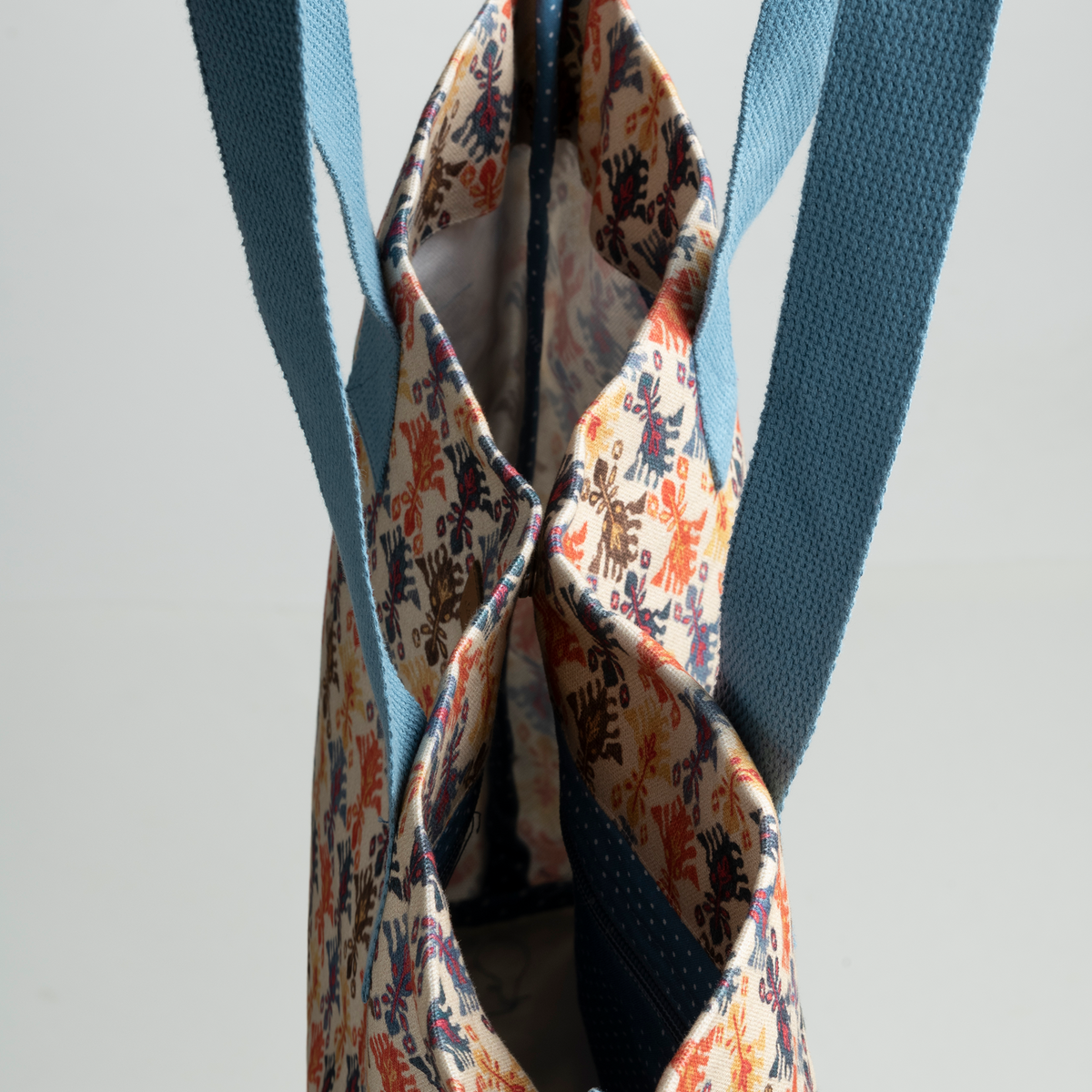 Ikat Canvas Tote Bags