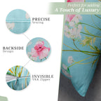 Artist Garden Throw Pillow Covers
