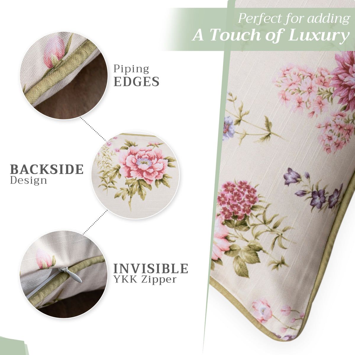 Swyncombe Throw Pillow Covers