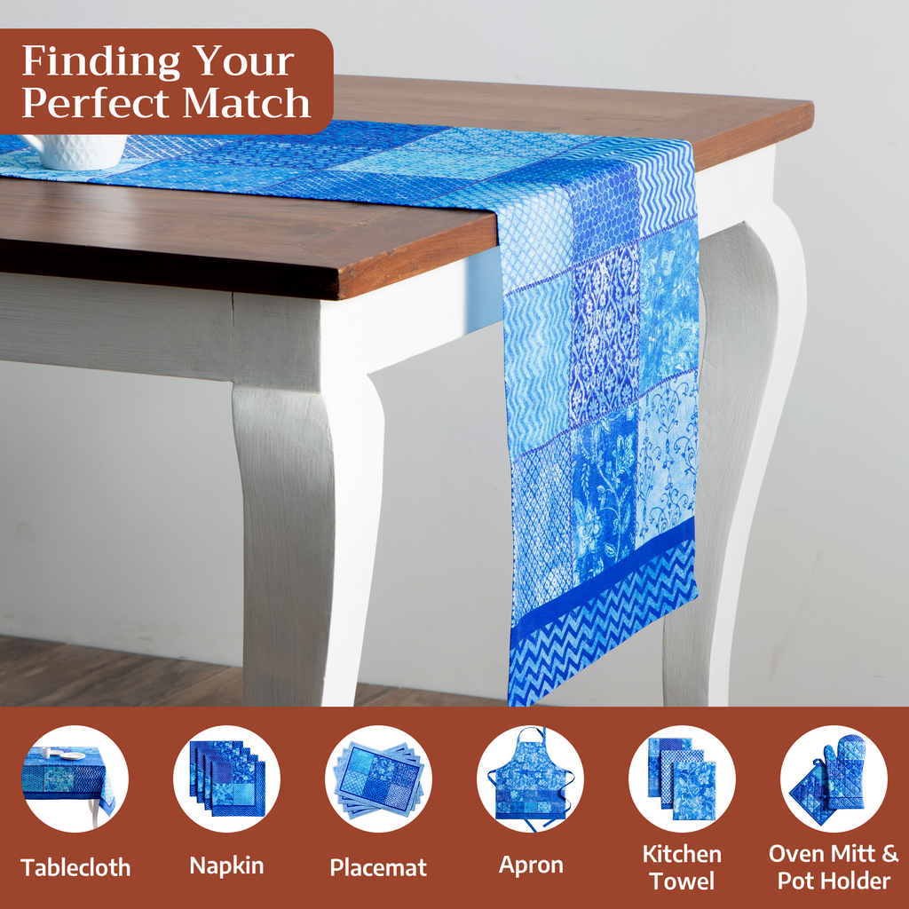 Indigo Love Table Runners