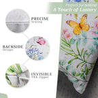 Artist Garden Throw Pillow Covers