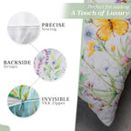 Artist Garden Throw Pillow Covers