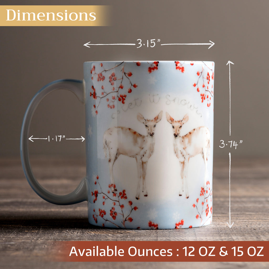 Fairy Tale Forest Fine Bone China Coffee Mugs