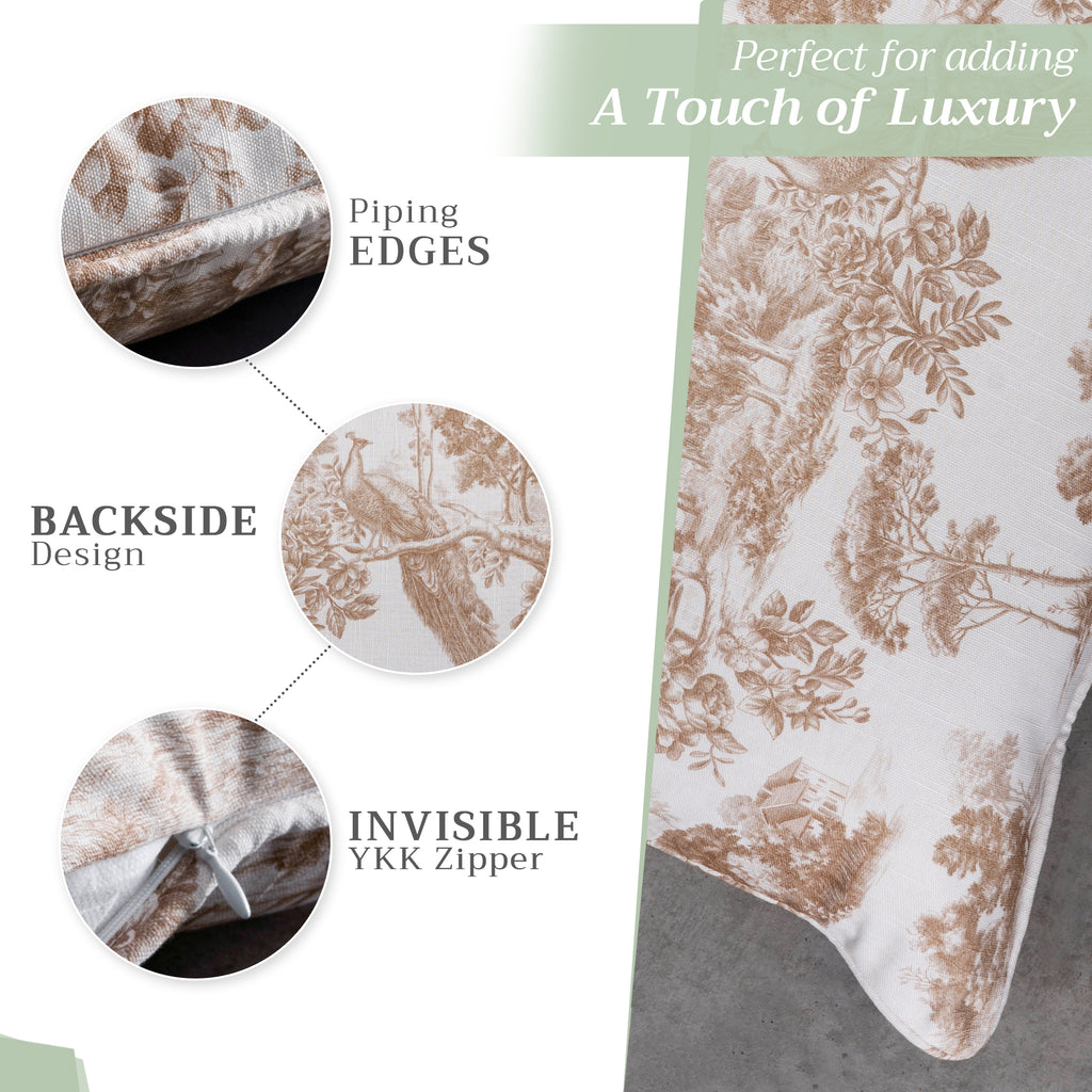 Trianon Throw Pillow Covers