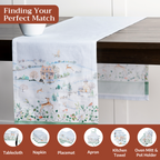 Snowy World Table Runners
