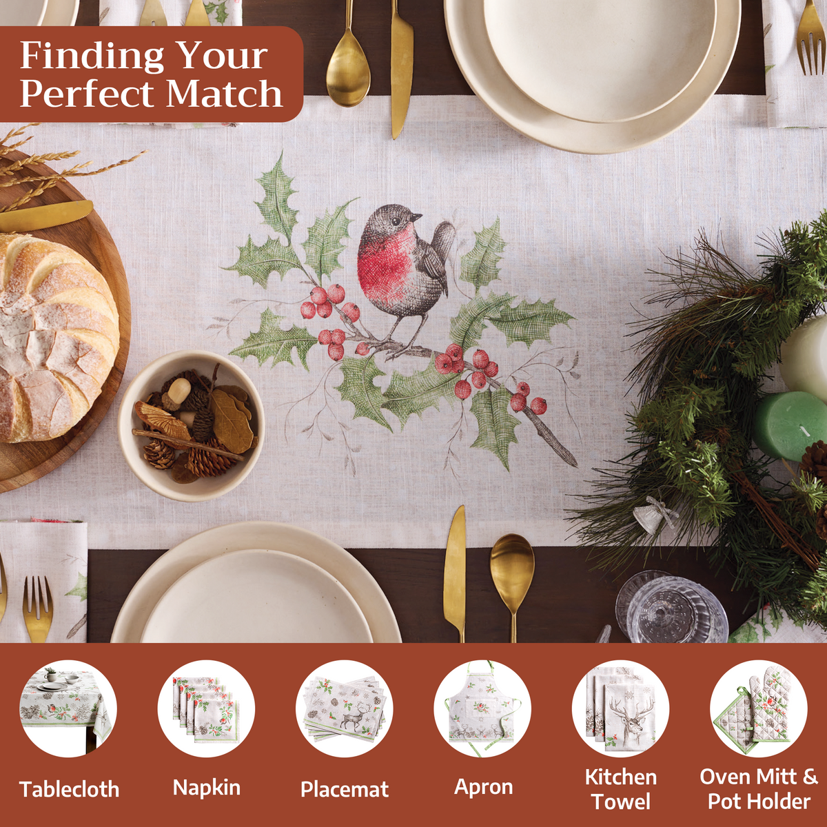 Christmas Dew Table Runners