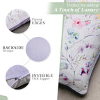 Summer Floral Throw Pillow Covers