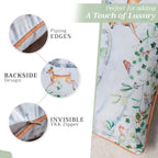 Snowy World Throw Pillow Covers