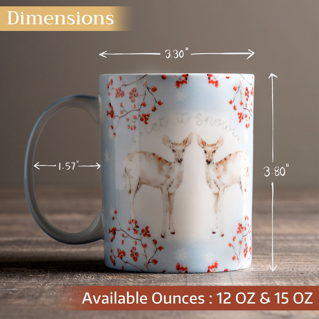 Fairy Tale Forest Fine Bone China Coffee Mugs