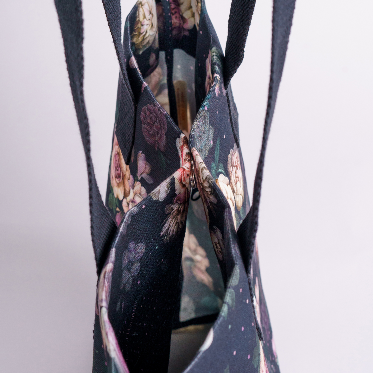 Moody Florals Canvas Tote Bags