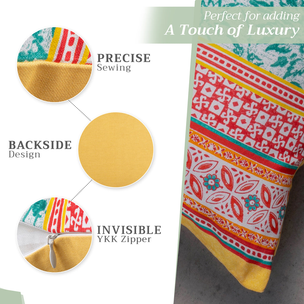 Katmandou Throw Pillow Covers