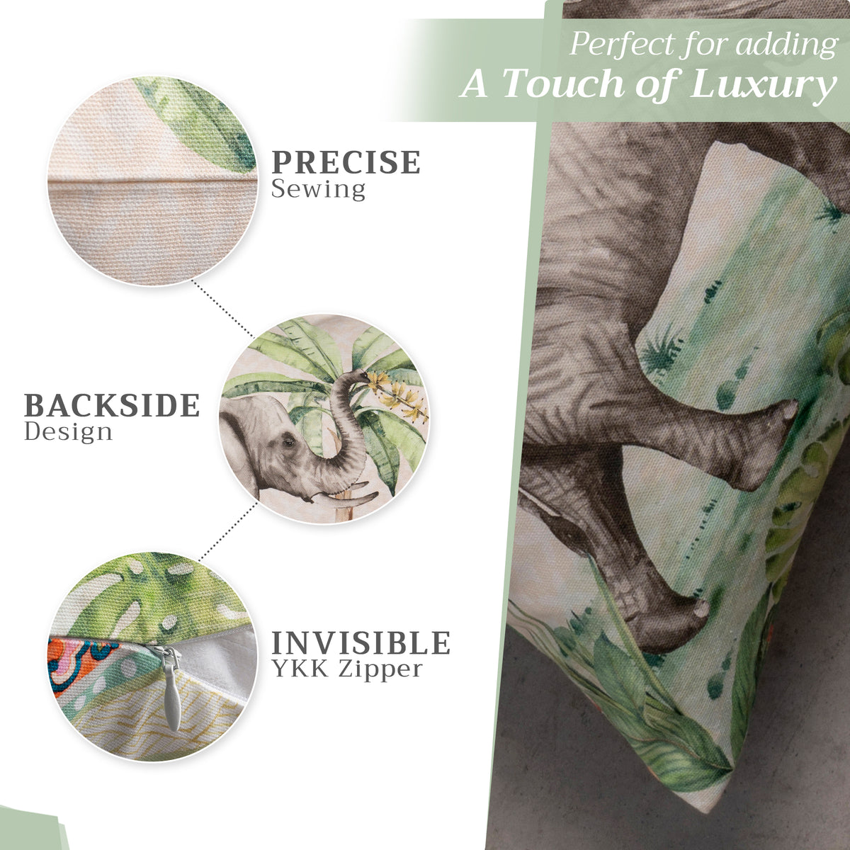 Secret Garden Throw Pillow Covers