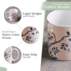 Osaka Fine Bone China Coffee Mugs