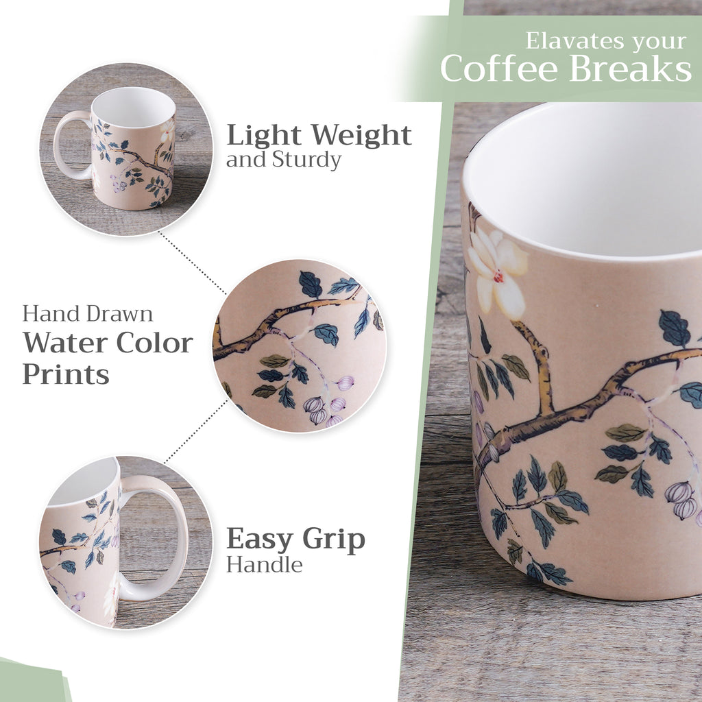Osaka Fine Bone China Coffee Mugs