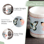 Blossoms in Spring Fine Bone China Coffee Mugs