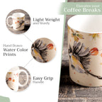 Kelim - Prairie Fine Bone China Coffee Mugs