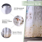 Meadow Florals Shower Curtains