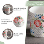 Champ De Mars Fine Bone China Coffee Mugs