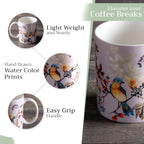 Equinoxe - Grey Fine Bone China Coffee Mugs