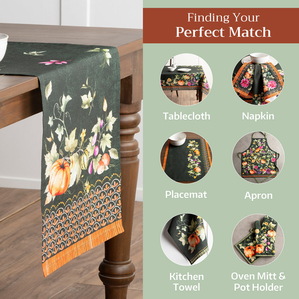Pumpkin Garden Table Runners