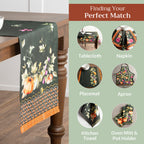 Pumpkin Garden Table Runners