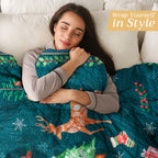 Hygge Christmas Throw Blankets