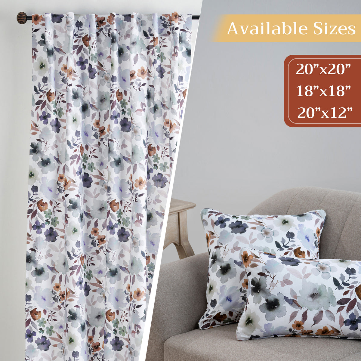 Blossom Throw Pillow Covers