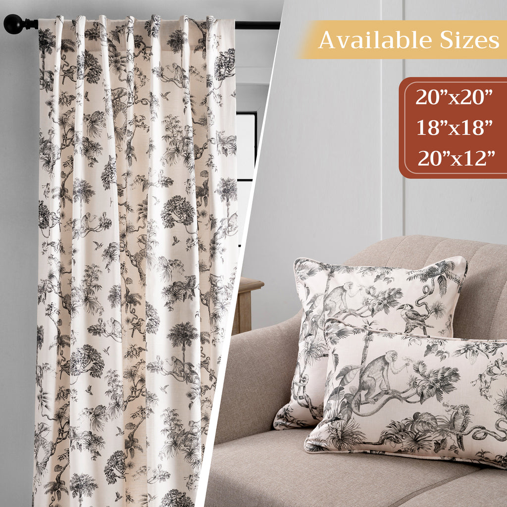 Bonobo Throw Pillow Covers