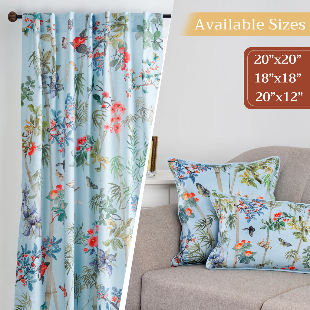 Canne Throw Pillow Covers