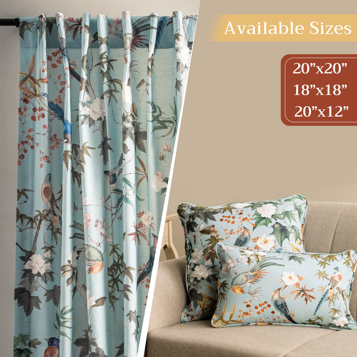 Hokuzai Throw Pillow Covers