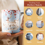 Fairy Tale Forest Fine Bone China Coffee Mugs