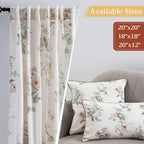 Villette Throw Pillow Covers