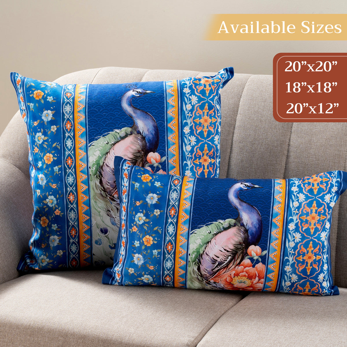 Secret Garden Throw Pillow Covers
