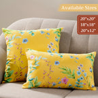 Artist Garden Throw Pillow Covers