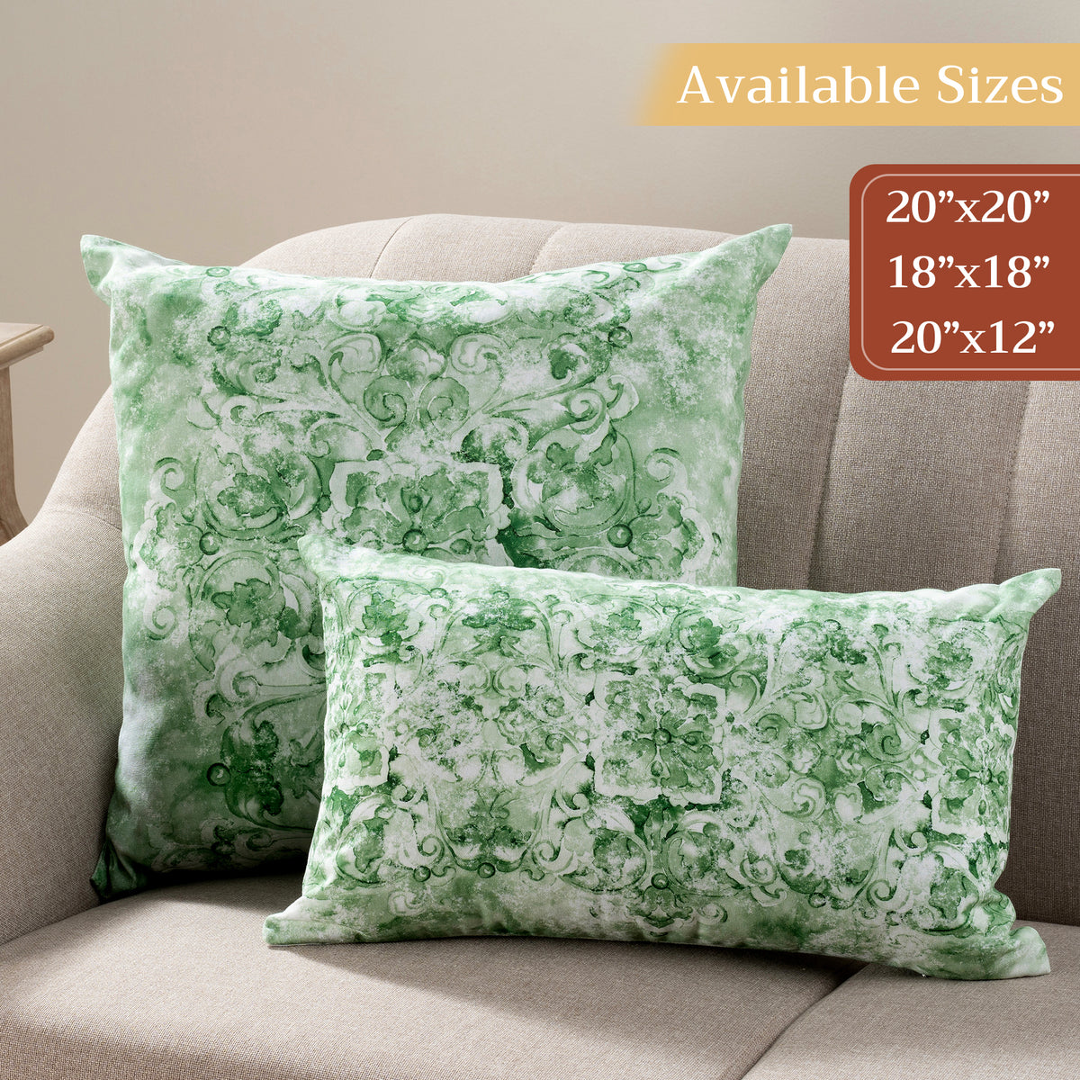 Secret Garden Throw Pillow Covers